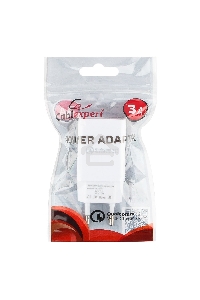 Адаптер питания Cablexpert MP3A-PC-16, QC 3.0, 100/220V - 1 USB порт 5/9/12V, белый