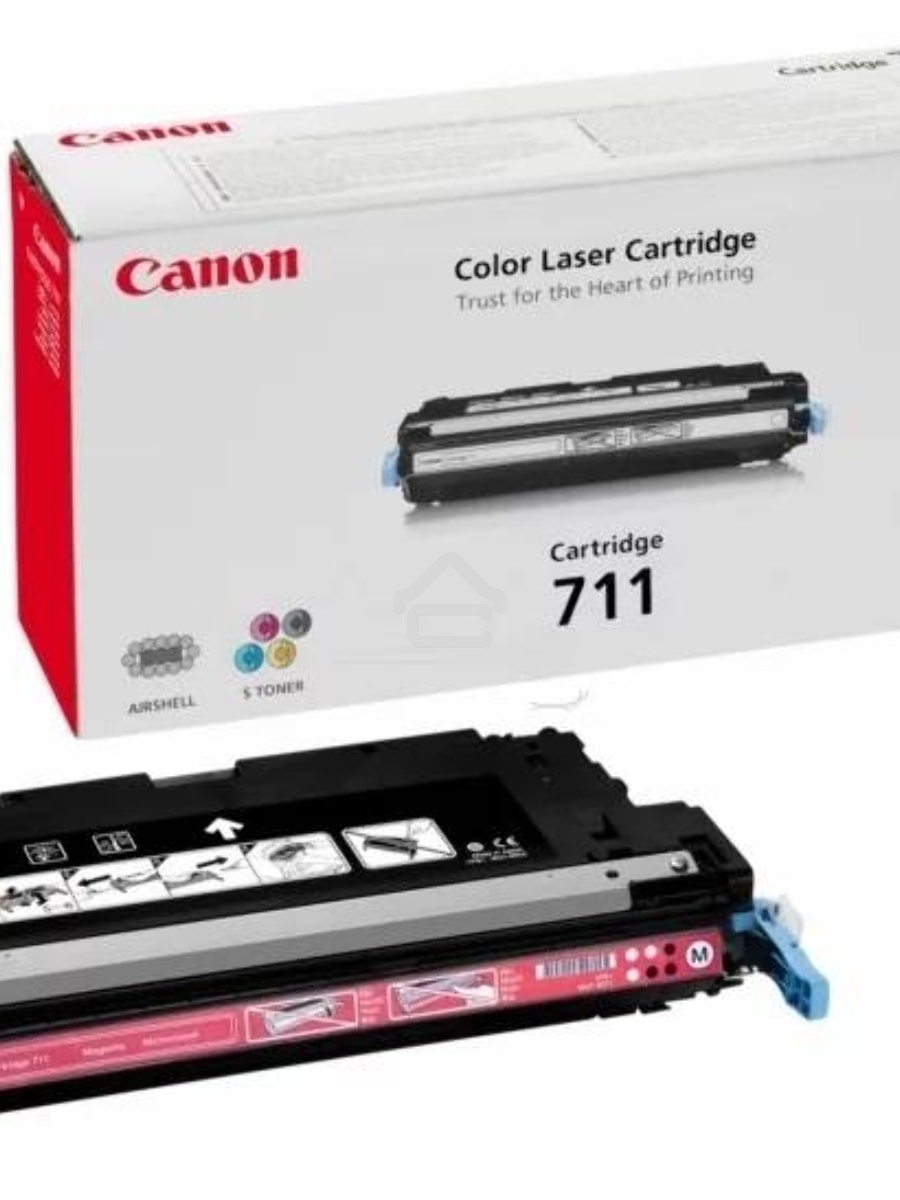 Картридж лазерный Canon 711M (1658B002) пурпурный, 6000 стр., для LBP5300/5360