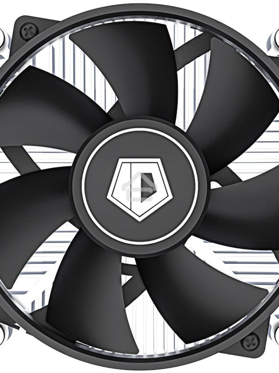 Кулер ID-COOLING DK-19 PWM серебристый/черный 92мм алюминий 2200rpm 26db 4-pin 95W 55мм