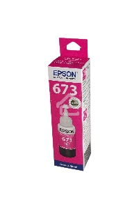 Чернила Epson 673 C13T673398 (аналог C13T67334A) пурпурный 70мл для Epson L800/L810/L850/L1800