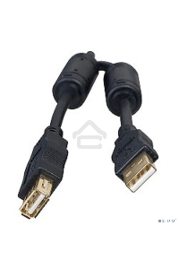 Кабель Defender PRO USB 2.0 кабель удлинительный 1.8м AM/AF , зол.конт, 2фер.фил.