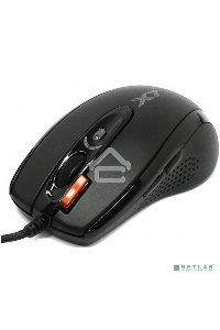Мышь проводная A4Tech X-718BK черный, 3000 dpi, USB, кнопки - 7