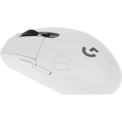 Мышь беспроводная Logitech G304 Lightspeed белый, 12000 dpi, радиоканал, USB, кнопки - 6
