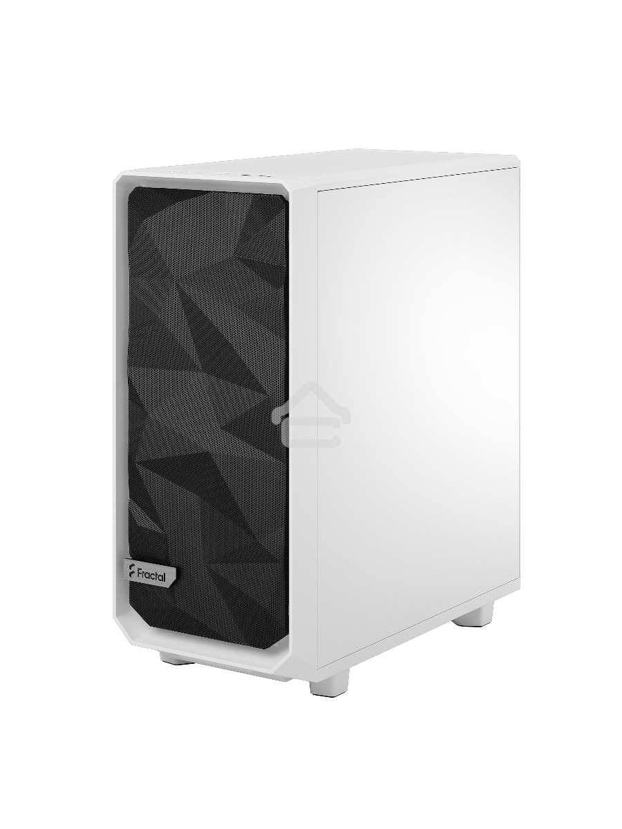 Корпус Fractal Design MESHIFY 2 COMPACT WHITE - TG / ATX, TG / 2x140mm & 1x120mm fans inc. / FD-C-MES2C-05