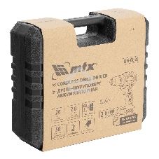Дрель-шуруповерт аккумуляторная бесщет. CDS-BL-20, Li-Ion, 20 В MTX