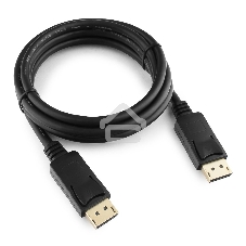 Кабель DisplayPort Gembird, 1.8м, 20M/20M, черный, экран, пакет CC-DP-6