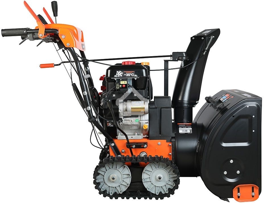 Снегоуборщик ПАТРИОТ СИБИРЬ 110 CЕT 11 л.с.,стартер ручной/электро, ковш 71 см. гусеницы