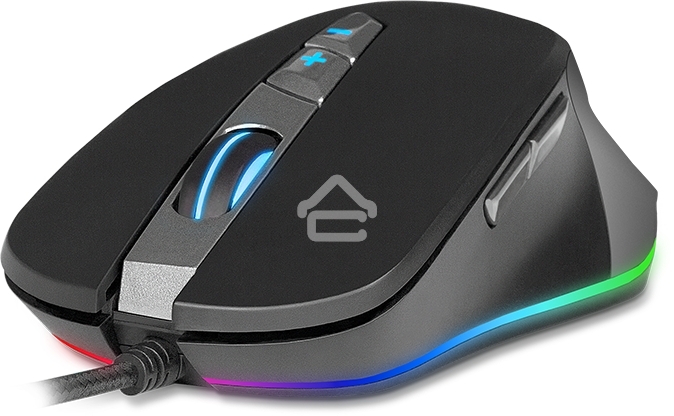 Мышь проводная SVEN RX-G970 черный, 4000 dpi, USB, кнопки - 7