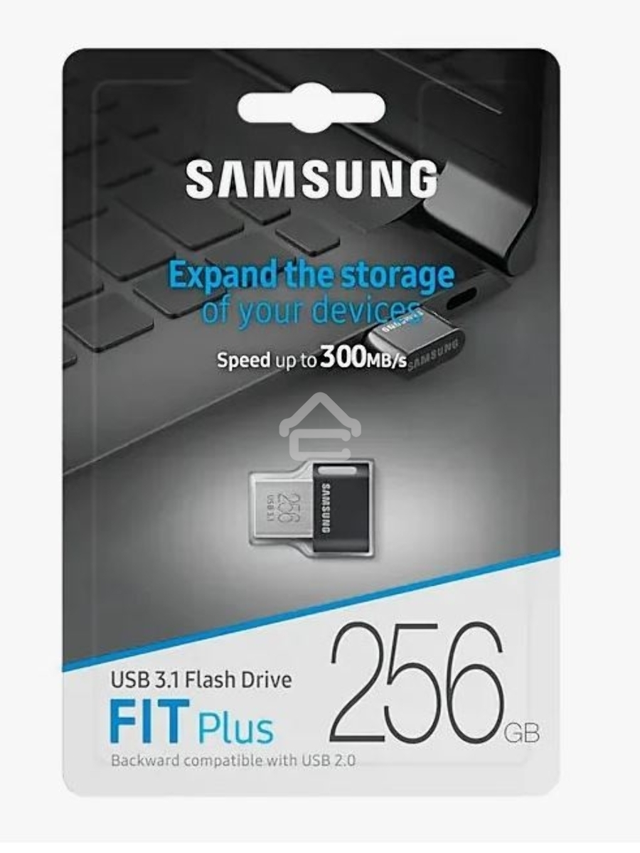Флеш диск 256GB USB Drive <USB 3.1> Samsung FIT Plus (up to 300Mb/s) (MUF-256AB/APC)
