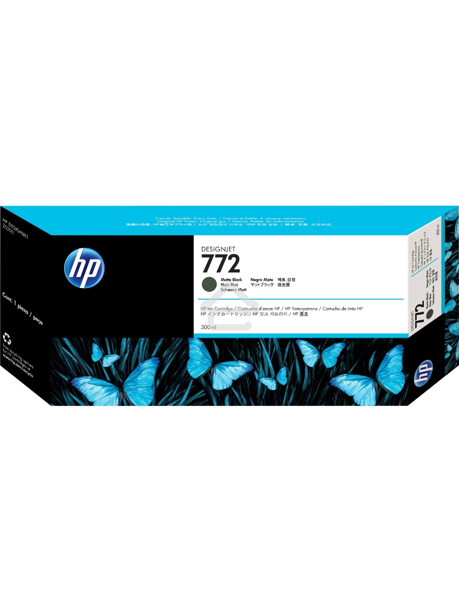 Картридж струйный HP №772 CN635A черный матовый для HP DJ Z5200 (300мл)
