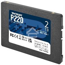 Накопитель SSD Patriot P220, 2Tb, SATA III, 2.5