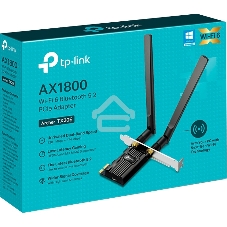 Двухдиапазонный адаптер PCI Express TP-Link Archer TX20E с поддержкой Wi-Fi AX1800 и Bluetooth 5.2