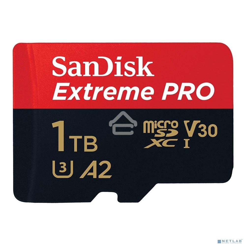 Карта памяти SanDisk Extreme Pro microSD UHS I Card 1TB for 4K Video on Smartphones, Action Cams & Drones 200MB/s Read, 140MB/s Write, Lifetime Warranty