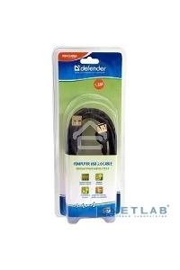 Кабель Defender PRO USB 2.0 кабель удлинительный 1.8м AM/AF , зол.конт, 2фер.фил.