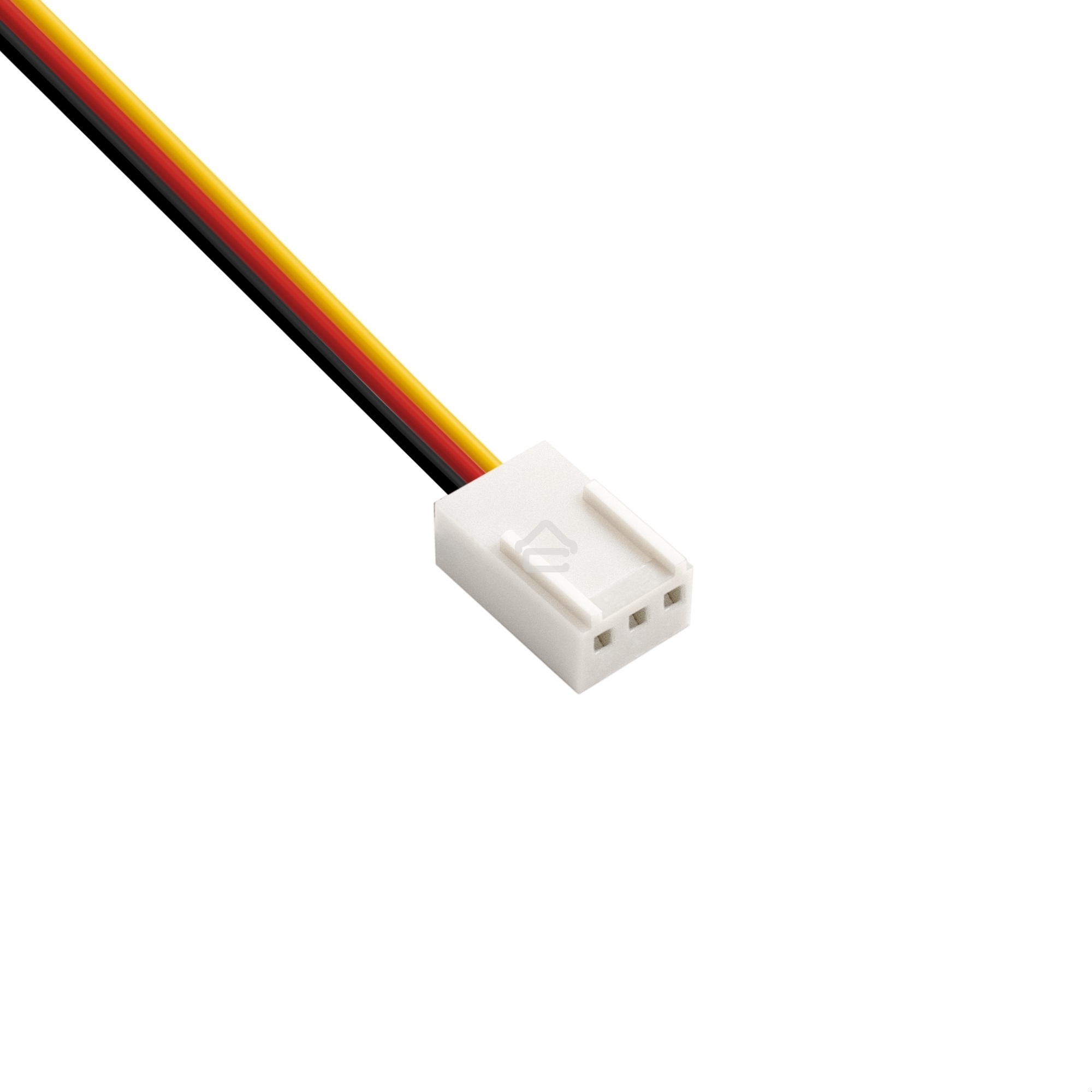 Вентилятор для корпуса ExeGate EX08025S3P-24 черный, 80 мм, 2850 об/мин, 28 дБ, 3 pin