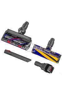 Пылесос вертикальный Dyson V15 Detect Absolute (SV47) желтый/никель, питание от аккумулятора, 220 Вт, уборка сухая, пылесборник 0.76 л, работа от АКБ max - 60 мин