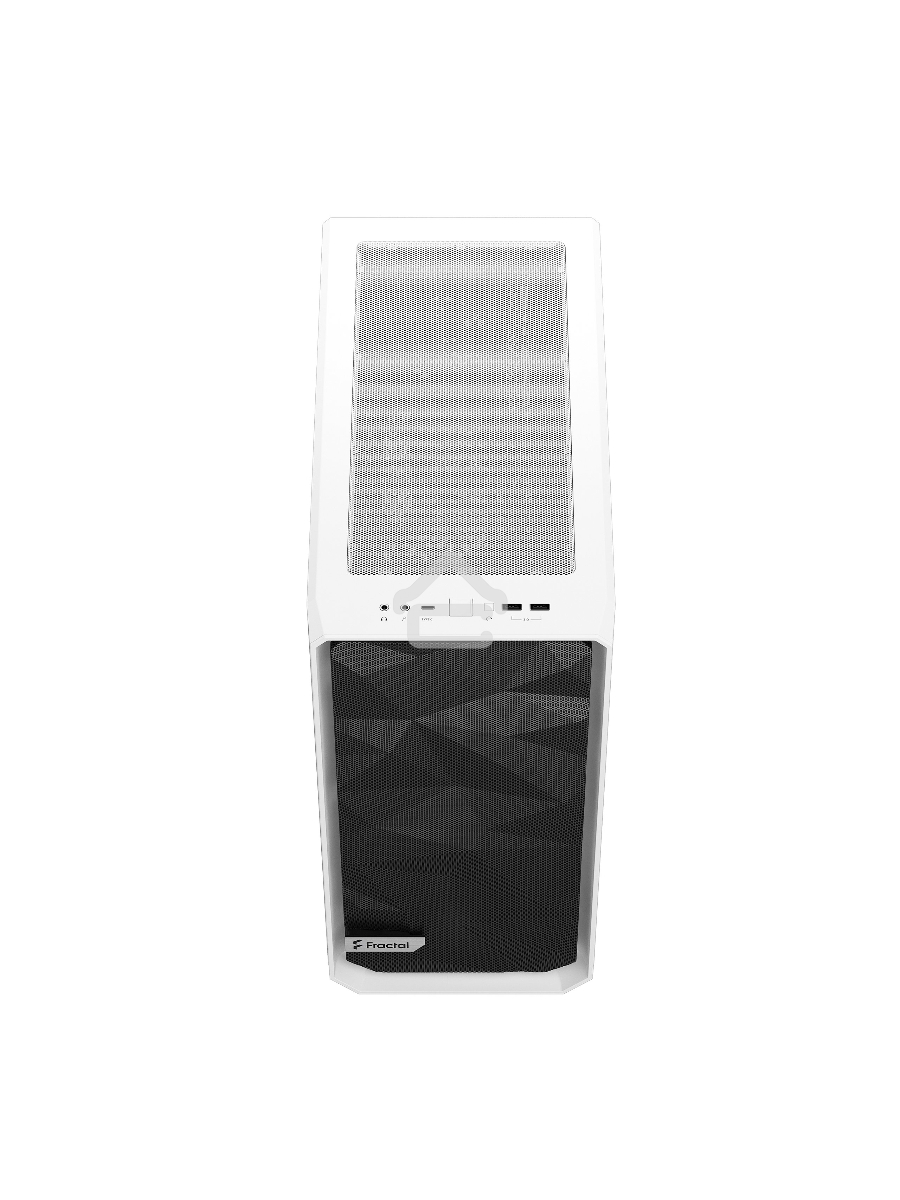 Корпус Fractal Design MESHIFY 2 COMPACT WHITE - TG / ATX, TG / 2x140mm & 1x120mm fans inc. / FD-C-MES2C-05