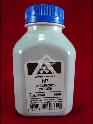 Тонер HP CP2020/2025/CM2320 Black, (фл.100г.) AQC фас. Россия