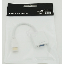 Адаптер видео HDMI (m)/VGA (f)