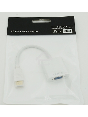 Адаптер видео HDMI (m)/VGA (f)