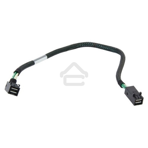 Кабель ACD-RA8643-08M,Internal, SFF8643-to-SFF8643 угловой (MiniSAS HD-to-MiniSAS HD Right Angle) 75см