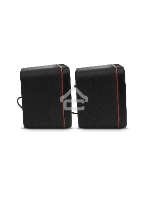 Акустическая система 2.0 ExeGate EX287050RUS Disco 160 (питание USB, 2х3Вт (6Вт RMS), 100-20000Гц, черный)