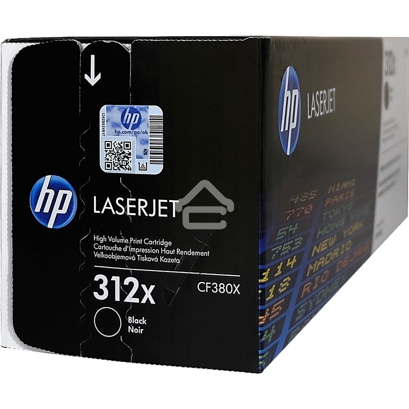 Тонер Картридж HP 312A CF380X черный для HP CLJ Pro M476 (4400 стр.)