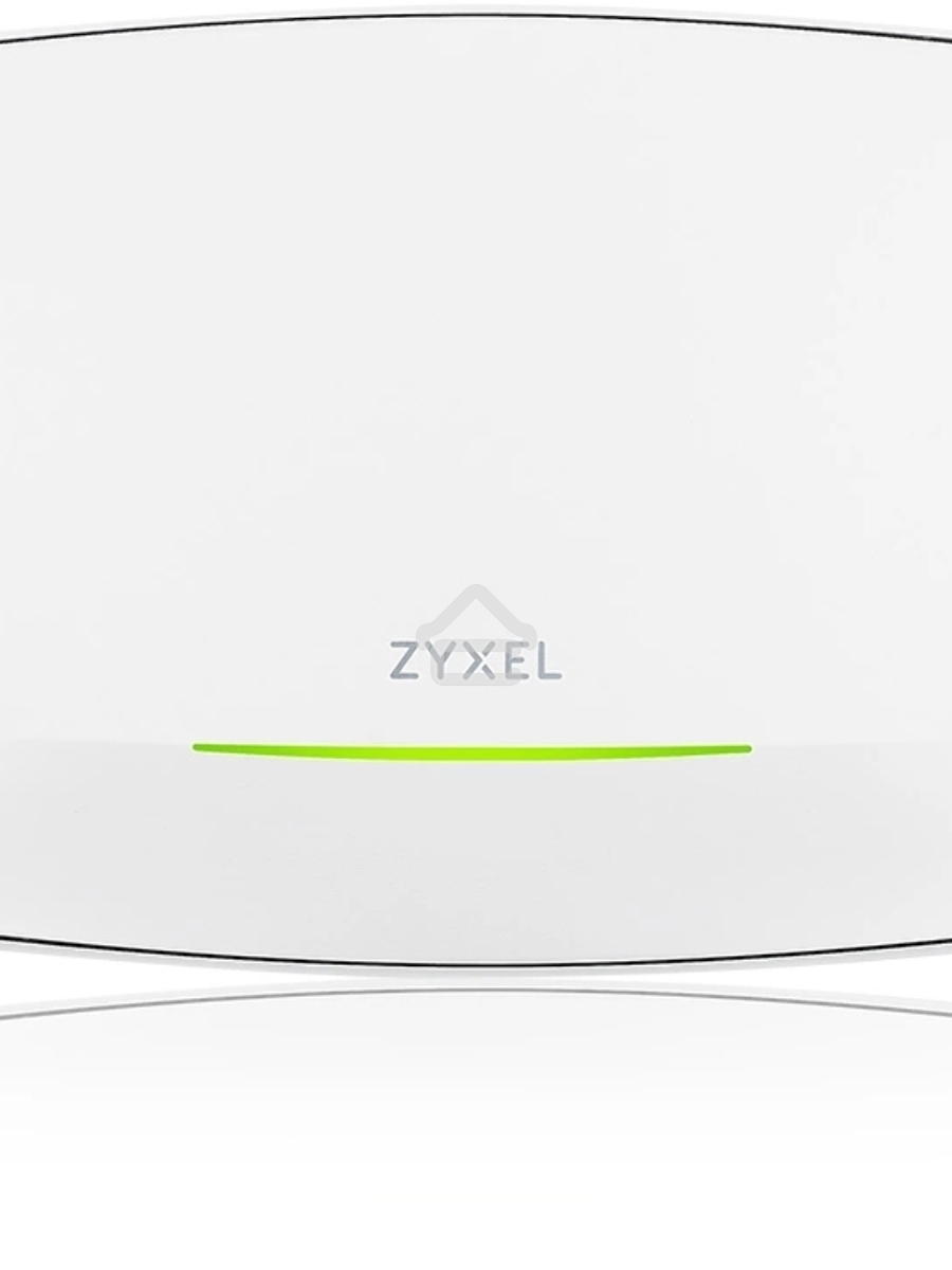 Точка доступа Zyxel NebulaFlex NWA130BE, WiFi 7, 802.11a/b/g/n/ac/ax/be (2,4 и 5 ГГц), MU-MIMO, антенны 2x2, до 688+4320 Мбит/с, 2xLAN 2.5GE, PoE