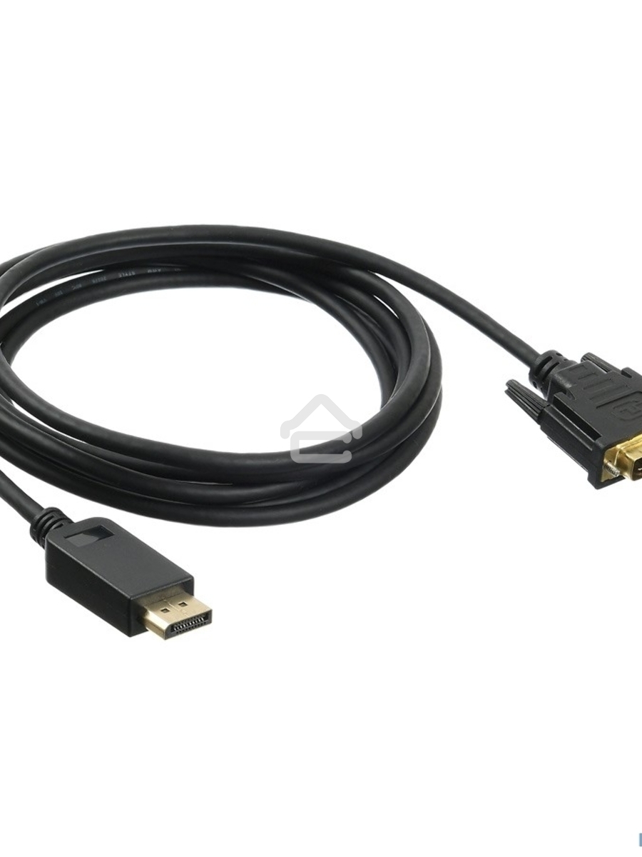 Кабель аудио-видео Buro 1.1v DisplayPort (m)/DVI-D (Dual Link) (m) 3м. Позолоченные контакты черный (BHP DPP_DVI-3)