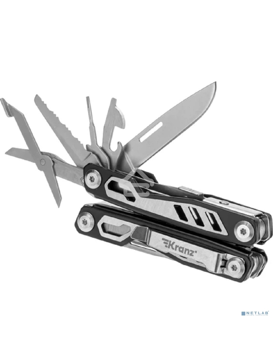 Мультитул KRANZ KR-12-4947-2 14 в 1, 155мм