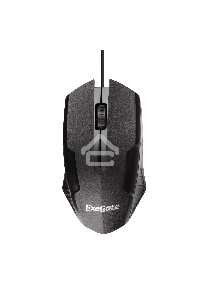 Мышь проводная ExeGate Professional Standard SH-9025 черный, 1000 dpi, USB, кнопки - 3
