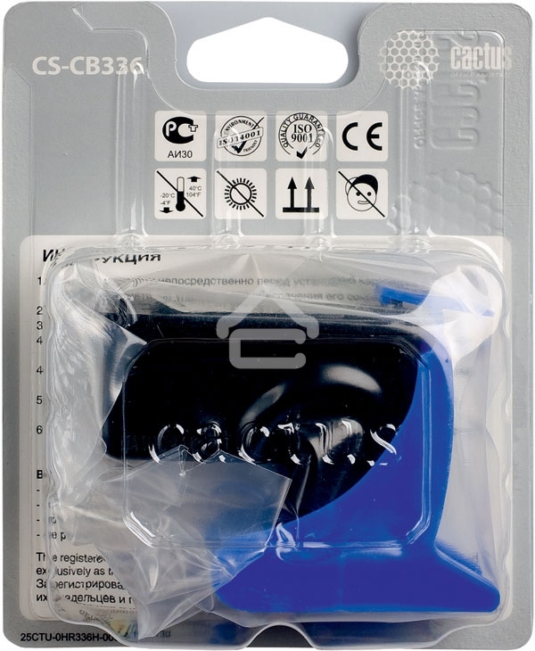 Картридж струйный Cactus CS-CB336 №140XL черный (29 мл.) для HP DJ D4263/D4363/DJ J5783/J6413/PSC C4273/C4283/C4343/C4383/C4473/C4483/C4583/C5283/D5363