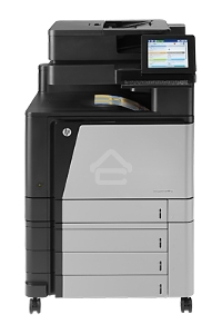 МФУ лазерный HP Color LaserJet Enterprise Flow M880z  (A2W75A#B19), A3, цветной, печ. до 46 стр/мин., скан. до 70 стр/мин. (ч/б) 68 стр/мин. (цвет), 1200 x 1200 dpi (печать) 600x600dpi (скан.), USB, RJ-45
