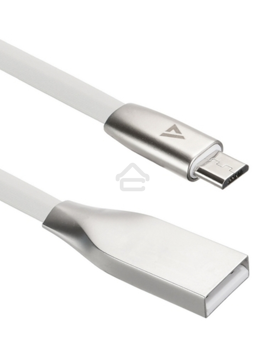 Кабель USB ACD-Infinity MicroUSB ~ USB-A TPE, 1.2м, белый (ACD-U922-M1W)