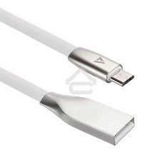 Кабель USB ACD-Infinity MicroUSB - USB-A TPE, 1.2м, белый