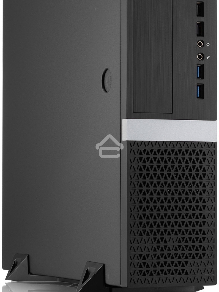 Компьютерный корпус Foxline FL-211-TFX300S с блоком питания 300Вт, mATX case, black, w/PSU TFX 300W, w/2xUSB2.0+2xUSB3.0, w/pwr cord, w/ 8cm FAN