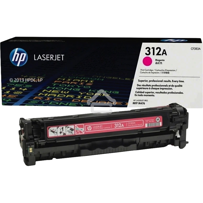 Тонер Картридж HP 312A CF383A пурпурный для HP CLJ Pro M476 (2400стр.)