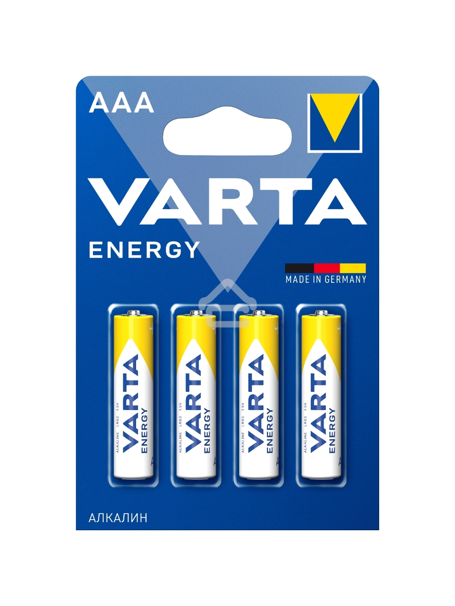 Батарейки VARTA ENERGY AAA бл. 4 (рус.)