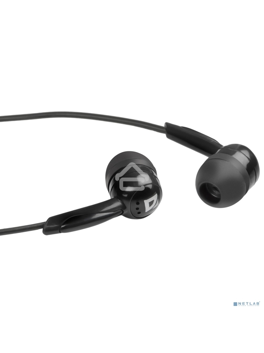 Наушники Defender Basic 604 вставки черный