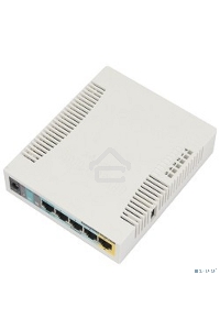 Роутер беспроводной MikroTik RB951UI-2HND N300 10/100BASE-TX белый