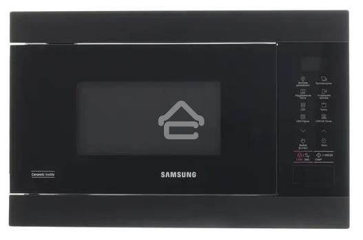 Микроволновая печь встраиваемая Samsung MG22M8054AK/BW черный, 22 л, 850 Вт, переключатели - сенсор