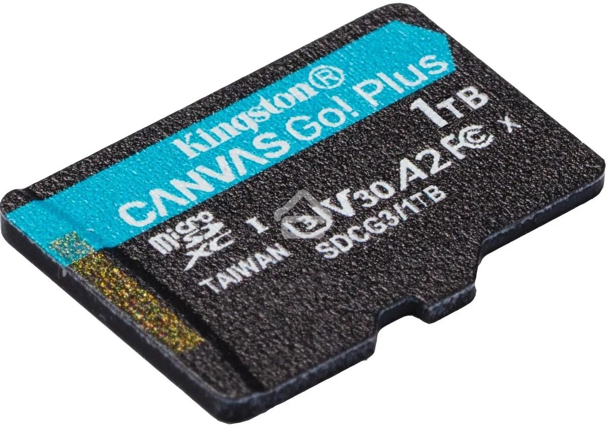 Карта памяти Kingston 1TB microSDXC Canvas Go Plus 170R A2 U3 V30 Card + ADP/ Kingston 1TB microSDXC Canvas Go Plus 170R A2 U3 V30 Card + ADP