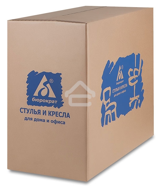 Кресло руководителя Бюрократ _DAO/BROWN коричневый, кожа, крестовина алюминий