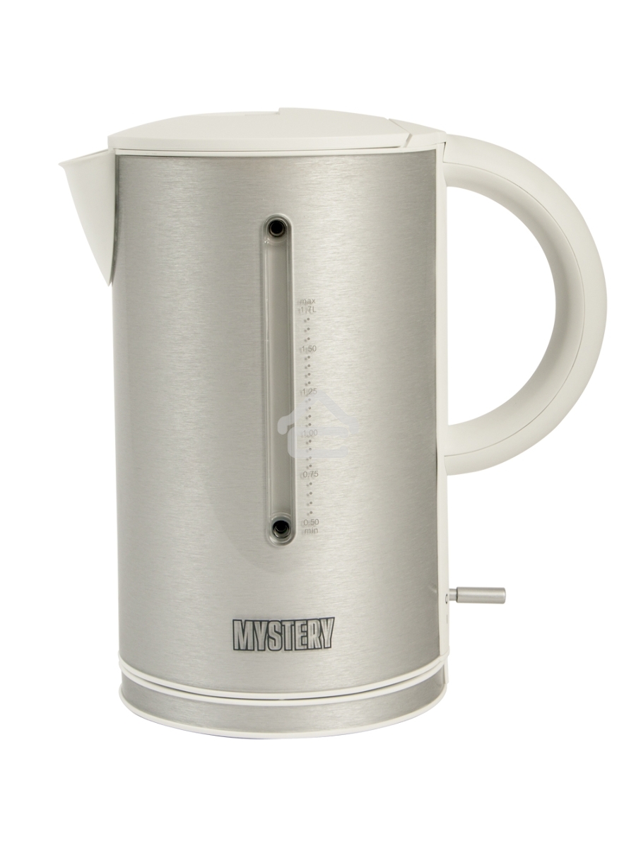 Чайник электрический Mystery MEK-1614 1.7л. 2200Вт серый (корпус: пластик)
