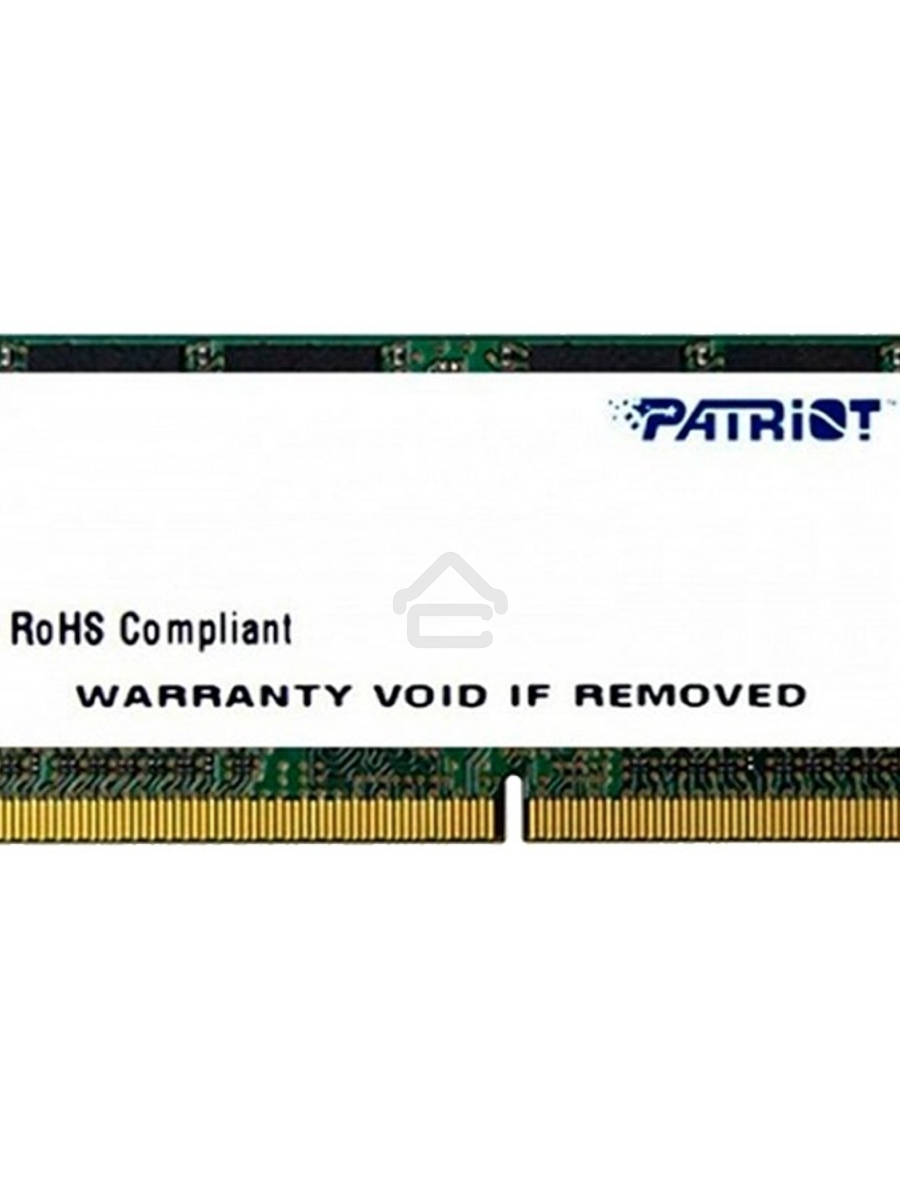 Оперативная память Patriot Signature, DDR4, 4GB (1x4 GB), 2400 MHz, CL17, SO-DIMM