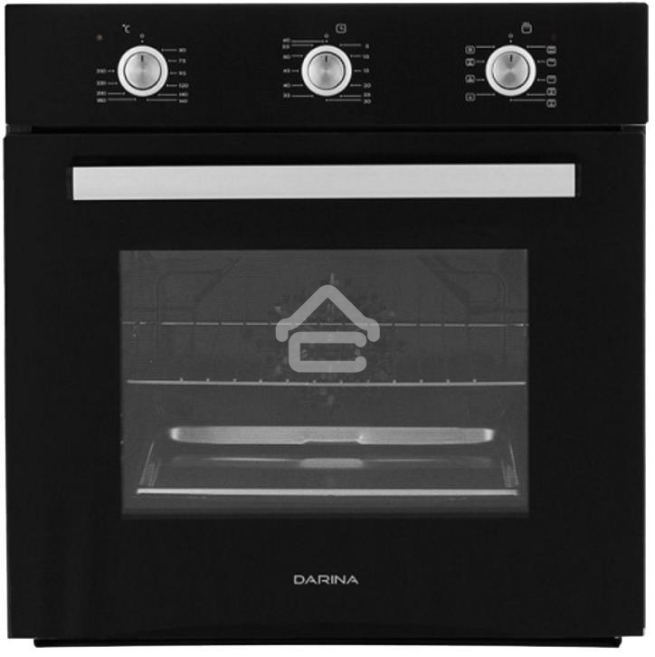Духовой шкаф электрический Darina 1V5 BDE 111 705 B черный, встраиваемый