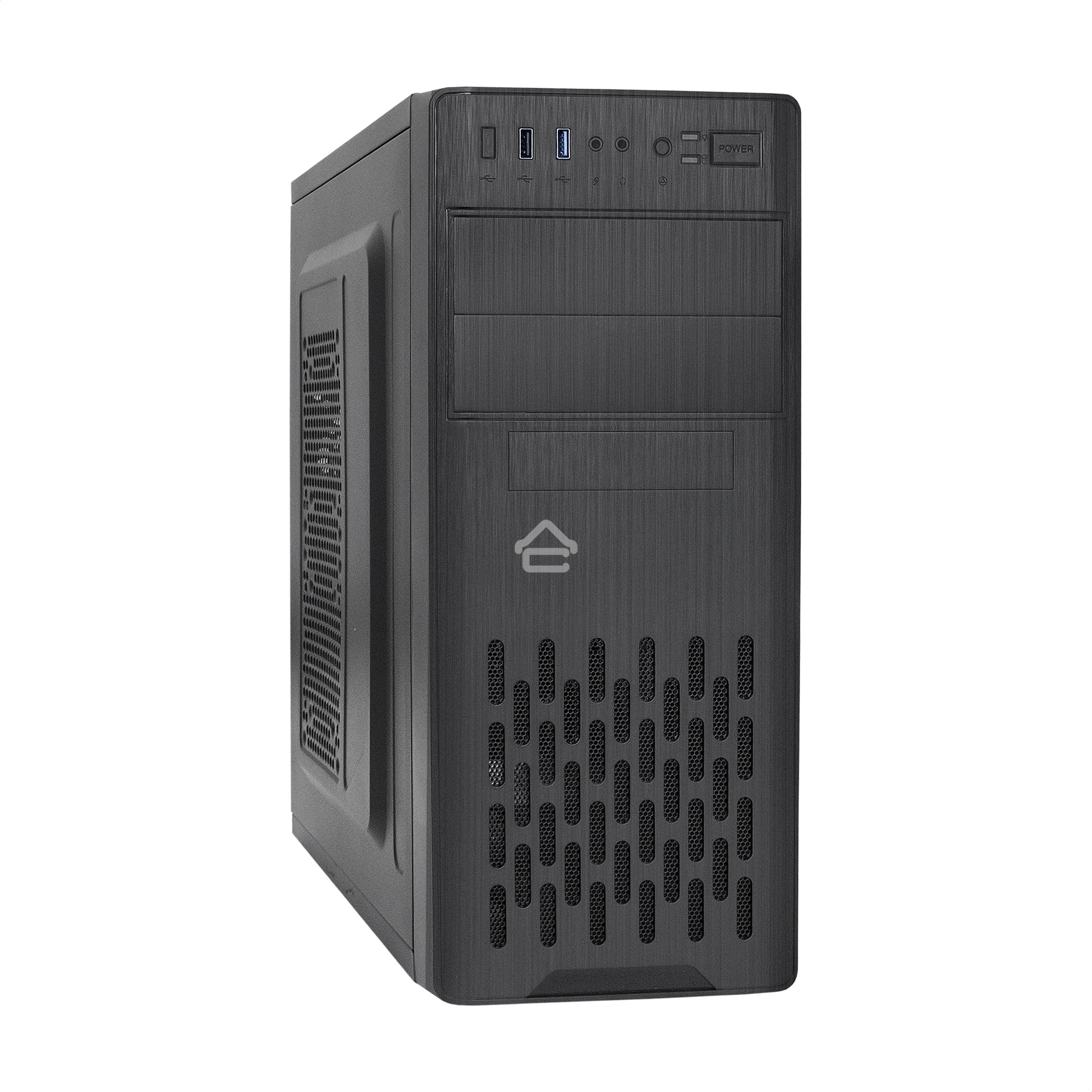Компьютерный корпус Miditower ExeGate CP-606U-AB350 (ATX, AB350 с вент. 8см, 1хUSB/1хUSB 3.0, аудио)