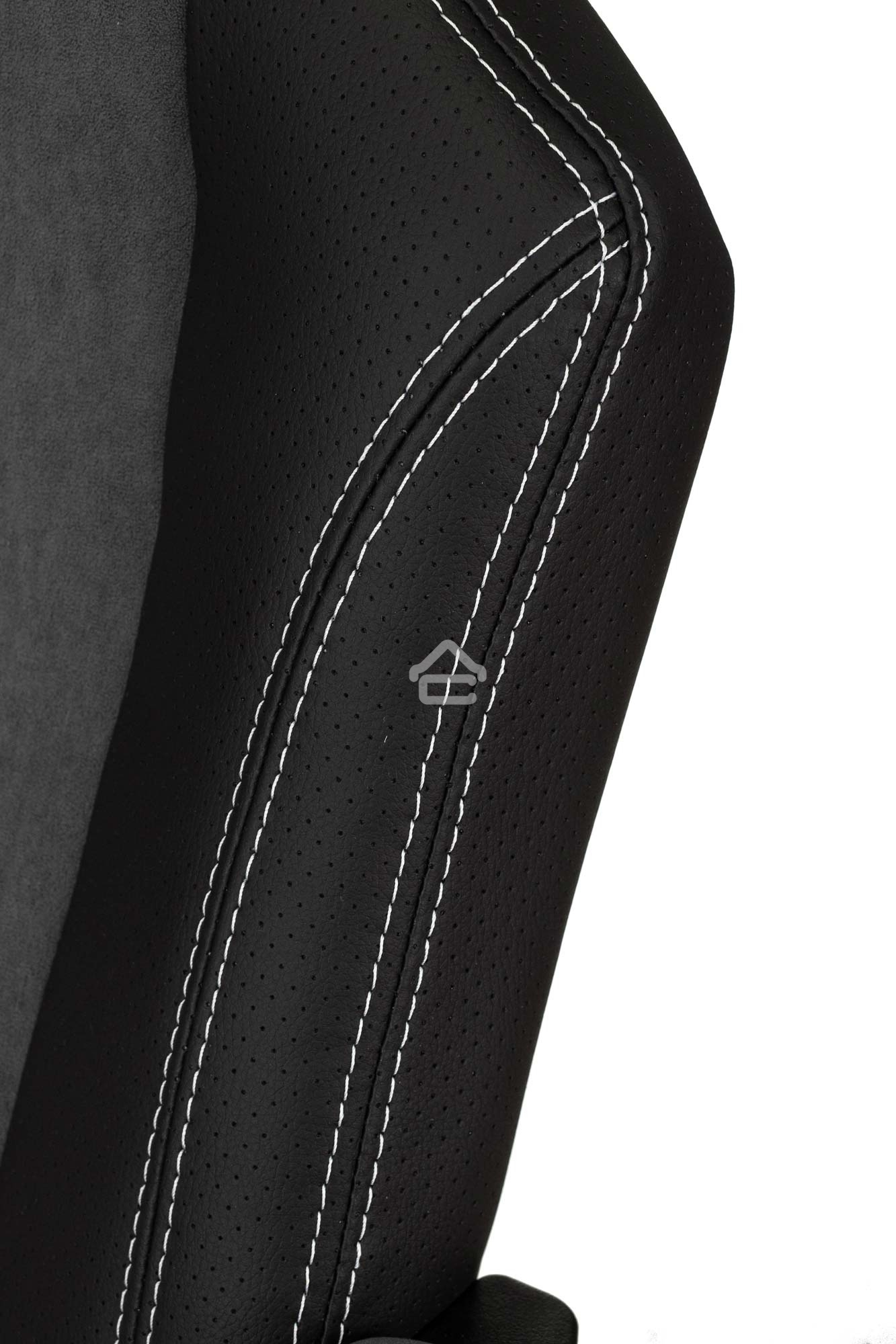 Кресло игровое Бюрократ Zombie Hero серый текстиль/эко.кожа крестов. пластик