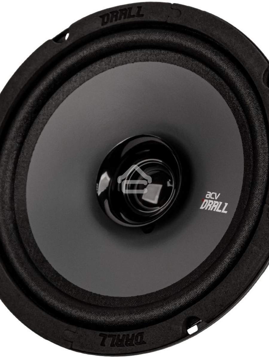 Колонки автомобильные ACV DRALL DR6 (без решетки) 210Вт 96дБ 3Ом 16см (6.5дюйм) (ком.:2кол.) широкополосные однополосные