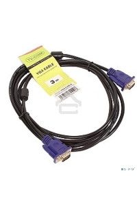 Кабель соединительный SVGA (15M/M) 3m 2 фильтра TV-COM <QCG120H-3M>